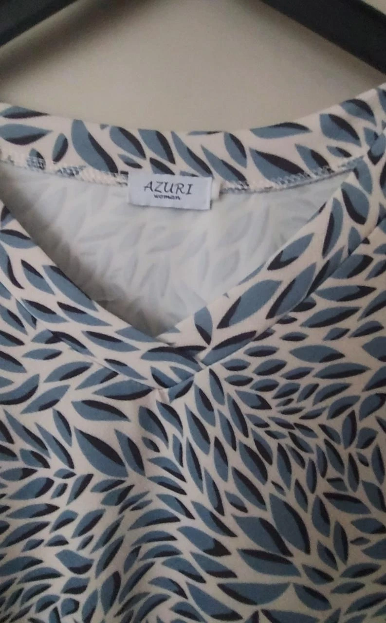 Azuri Woman Vestido com Estampa de Folha - Tamanho 44 – photo 3